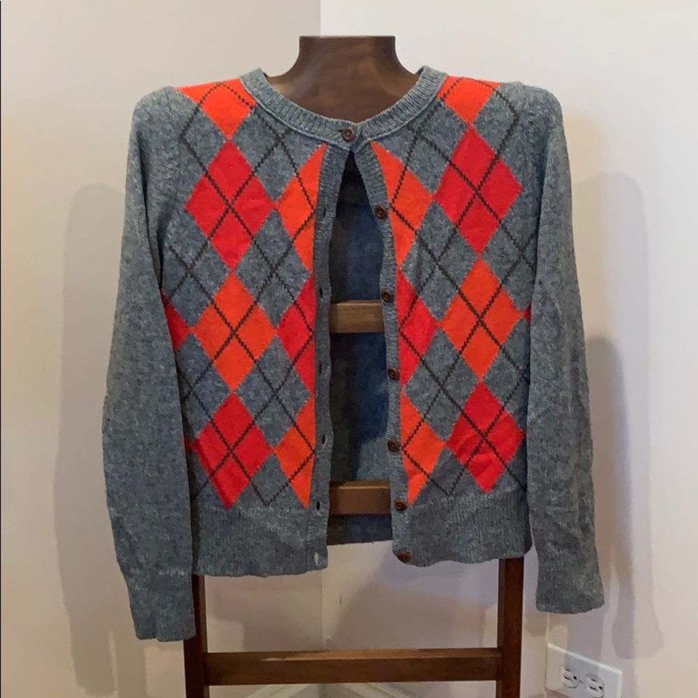 Cotton blend cardigan